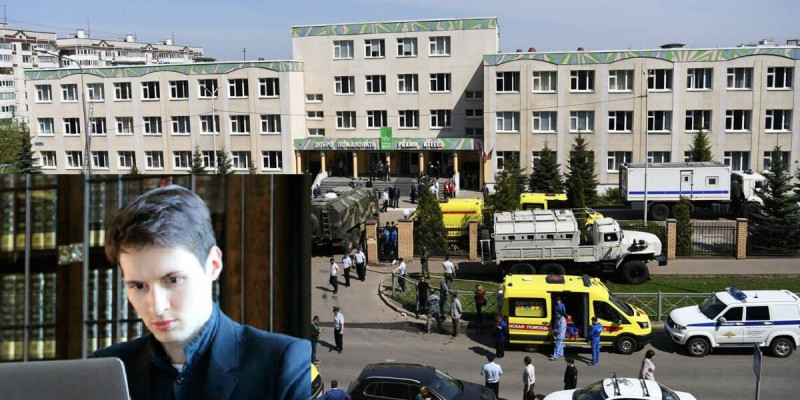 Телеграм мессенджерінің иесі Қазанда болған қайғылы оқиға жайында ойын айтты