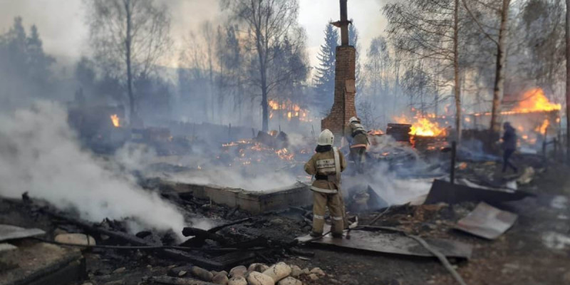 Риддердегі өрт: Тілсіз жаудың тұтануына себеп болуы мүмкін күдікті анықталды
