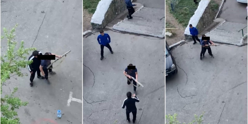 Теміртауда баласы үшін атыс шығарған әке ұсталды