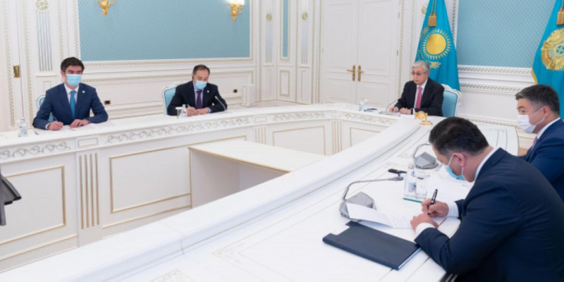 Мемлекет басшысы Дүниежүзілік денсаулық сақтау ұйымының бас директорымен онлайн кездесу өткізді