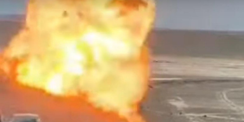 "Тура боевик фильмдегідей": Ақтауда газель жарылды (видео)
