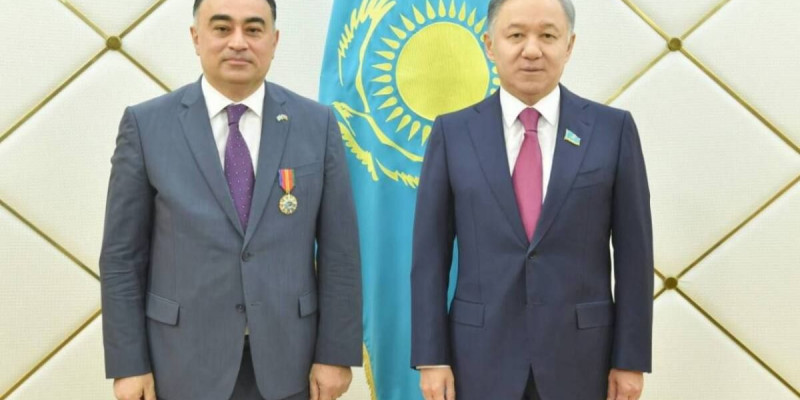 Нығматулин Қазақстандағы Әзербайжанның елшісін қабылдады