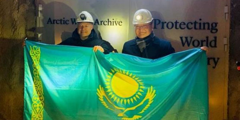 Рәміздеріміз Норвегиядағы Арктикалық әлемдік мұрағатқа қойлды