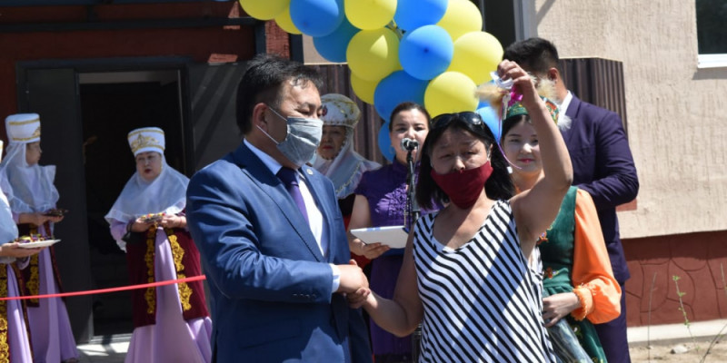 Қапшағай қаласында 50 пәтерлі тұрғын үй пайдалануға берілді