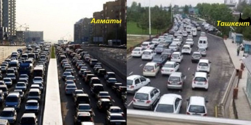 Қазақстан − Өзбекстан: жан басына қанша көліктен келеді?