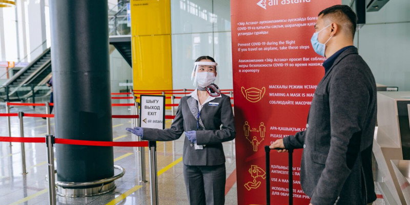 Air Astana жолаушылар салмағын ерікті түрде өлшей бастайды