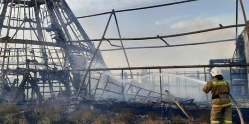Жамбыл облысында ислам діни бірлестігінің ғимараты өртенді