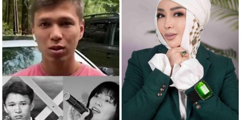 Айнұр Тұрсынбаева Оразалы Досбосыновтың ұлына көлік мінгізді