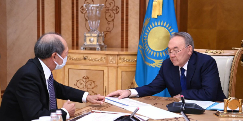 Елбасы «Назарбаев Университетінің» президенті Шигео Катсуды қабылдады