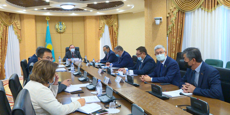 Сенатта Каспий теңізінің экожүйесін қорғау мәселелері талқыланды