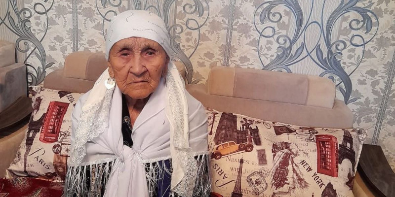 105 жастағы әже халық санағынан өтті