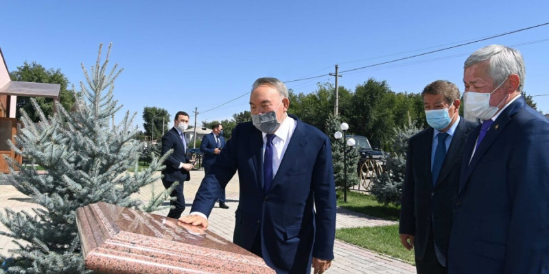 Елбасы Жамбыл облысындағы әлеуметтік-мәдени нысандарға барды