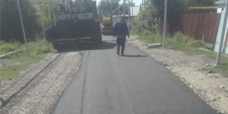 «Халыққа көмек» жобасы аясында ауылдағы жол жөнделді