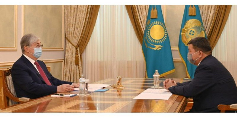 Мемлекет басшысы Атырау облысының әкімін қабылдады