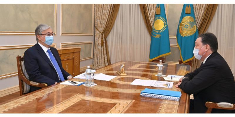 Мемлекет басшысы Асқар Маминді қабылдады
