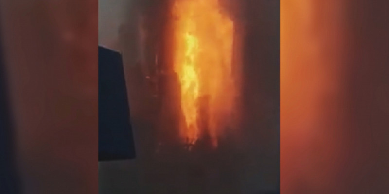 Ресейде салынып жатқан газ өндіру зауытында өрт шықты