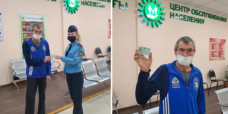СҚО-да 44 жастағы азамат алғаш рет жеке куәлік алды