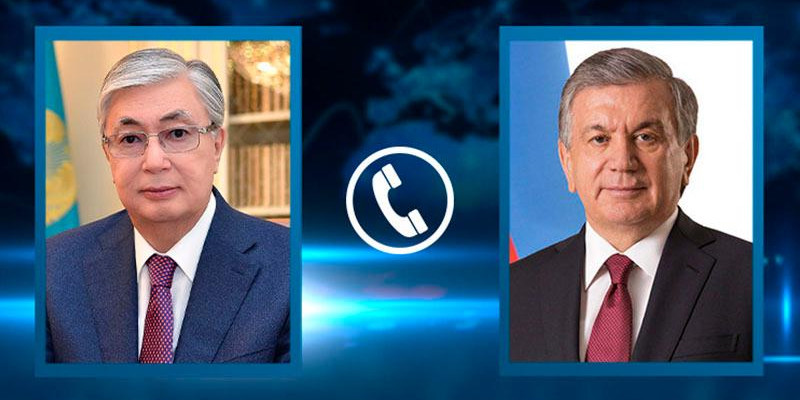 Мемлекет басшысы Өзбекстан Президенті Шавкат Мирзиёевпен телефон арқылы сөйлесті