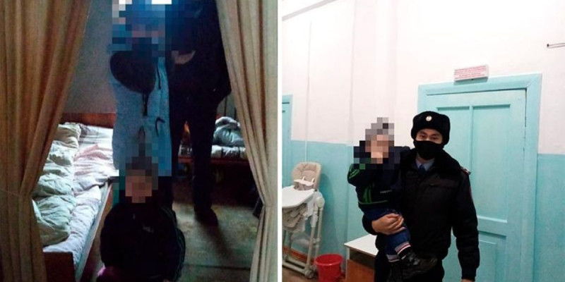 Анасы мас болған: Риддерде қараусыз аш қалған бала ауруханаға жеткізілді