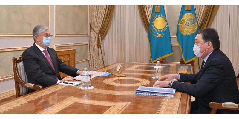Мемлекет басшысы Асқар Маминді қабылдады