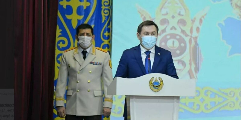 Нұрболат Жұмабаев қаза тапқан Шымкенттегі Полиция департаментіне Мұрат Әйтенов арнайы барды