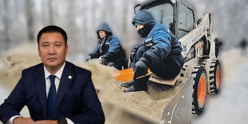 «Көшеге құмның орнына неге тұз сеппейсіздер?»: Павлодар әкімі жауап берді