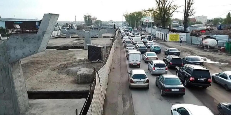 Құрылысы аяқталмаған жол пайдалануға берілетін болды