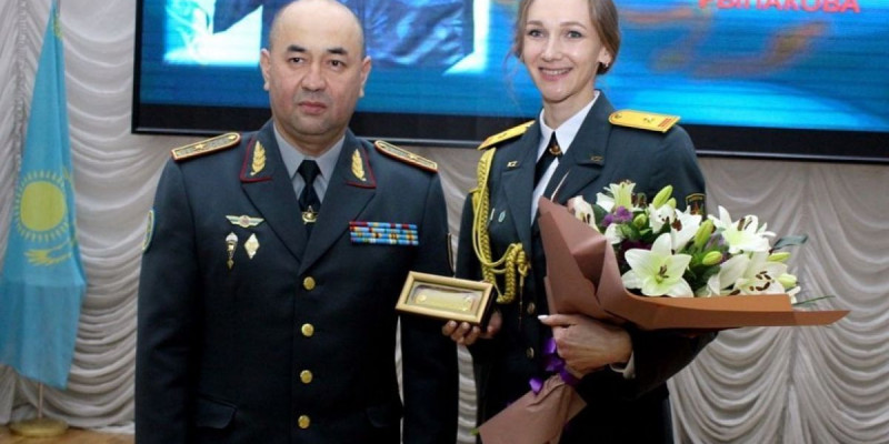 Ольга Рыпакова Қарулы Күштердің подполковнигі атанды