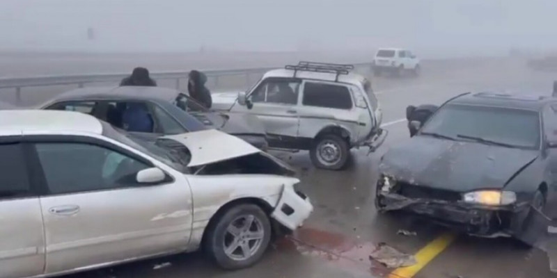 Жаппай жол апаты: кінәлілер жауапқа тартылды