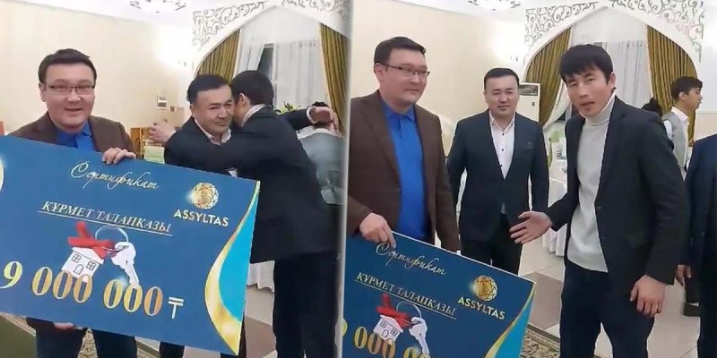 Ел үшін еңбек еткен Құрмет Талапқазы баспаналы болды (ВИДЕО)