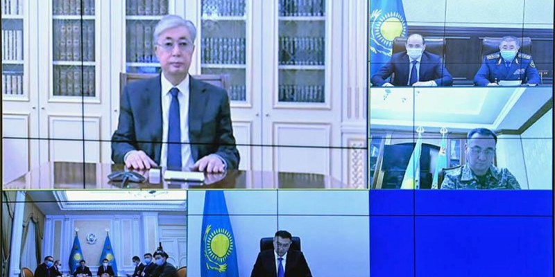 Қасым-Жомарт Тоқаев шұғыл әрекет ету штабының отырысын өткізді
