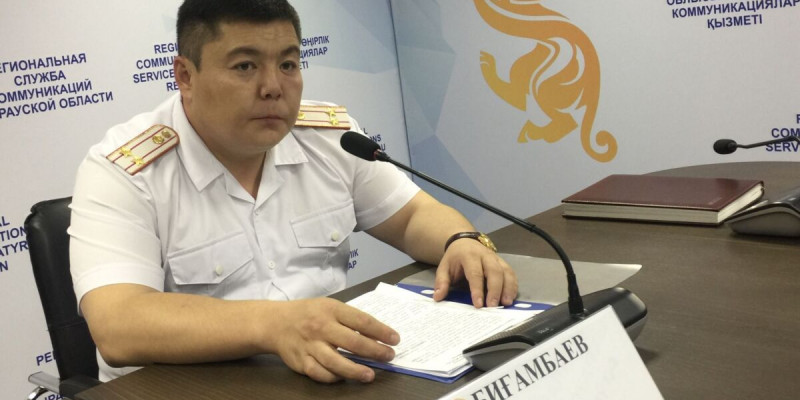 Атыраулықтар «қанішер» деп айыптаған полицей мәлімдеме жасады