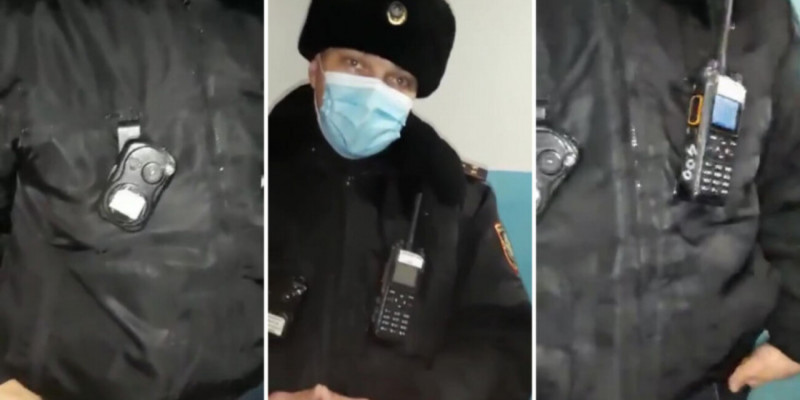Өскеменде полицейді арандатқан ер адам жазаланды