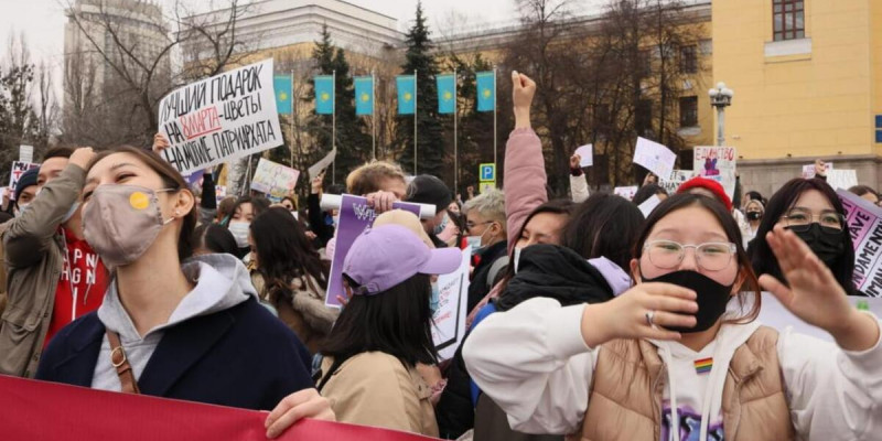 8 наурызда феминистер билікке әйелдерді араластыруды талап етеді