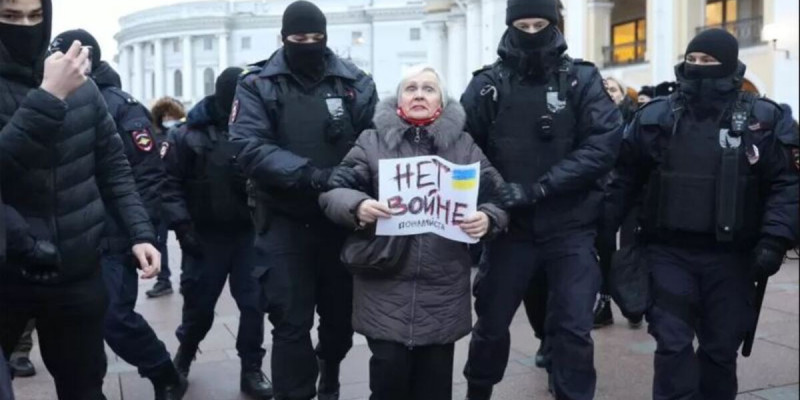 Ресей халқы наразылыққа шықты