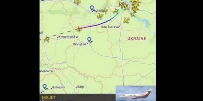 Бір тәулікте миллиардерлер мінген 20 ұшақ Украинадан ұшып кетті