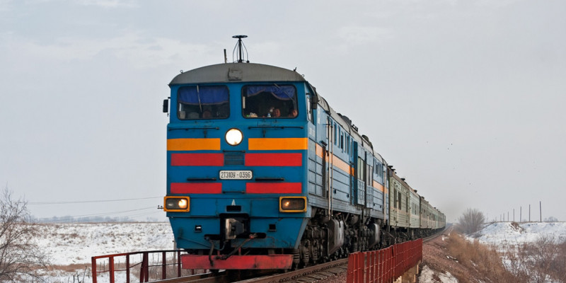 Ақтөбеде теміржолшылар наразылық білдірді