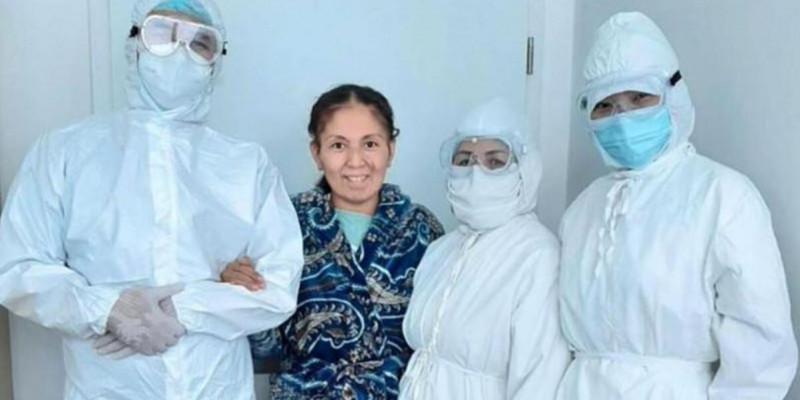 Коронавирустан хал үстінде жатқан әйел дені сау баланы дүниеге әкелді