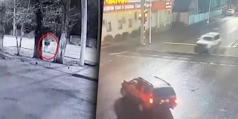 Алматыда 20 жастағы жігіт ұрланған көлікпен апатқа ұшырады (ВИДЕО)