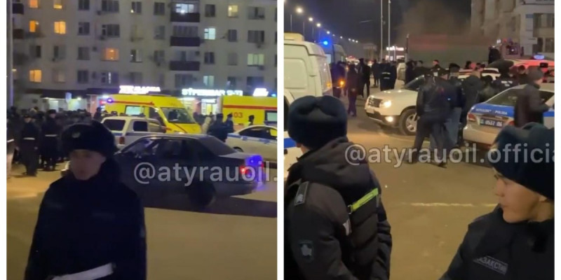 Атырауда атыс болып, бірнеше адам қаза тапты (ВИДЕО)