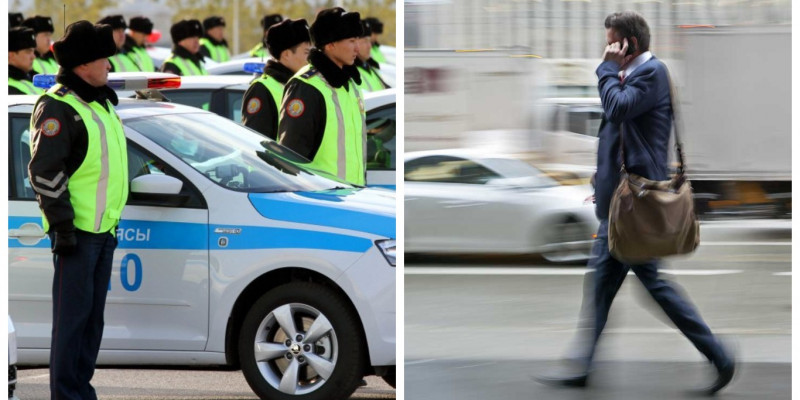 Елорда полицейлері әңгімешіл тұрғындарға кеңес айтты
