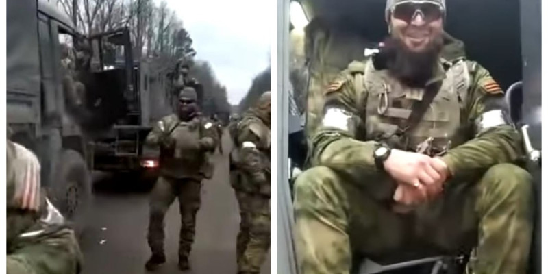 «Намазға тоқтады»: Қадыров Украинадағы шешен әскерлерінің видеосын жариялады