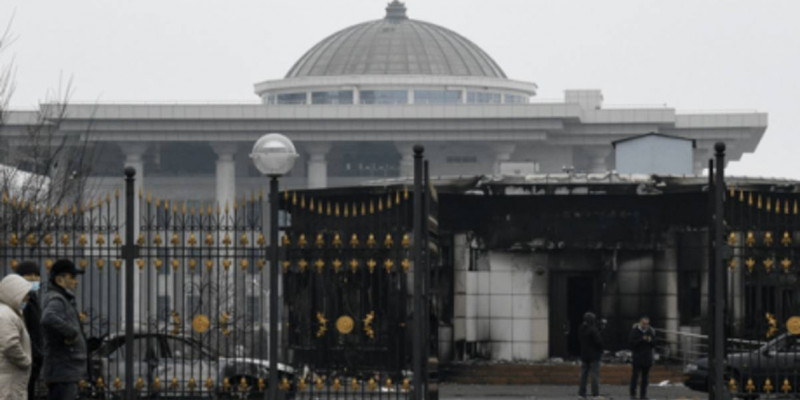 Алматыдағы Президент резиденциясы сүріледі