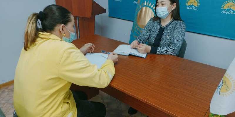 AMANAT: Мүмкіндігі шектеулі азамат жұмысқа орналастырылды
