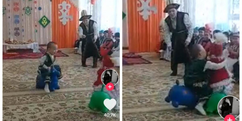 Балабақшадағы қыз қуу қызу талқыға түсті (ВИДЕО)