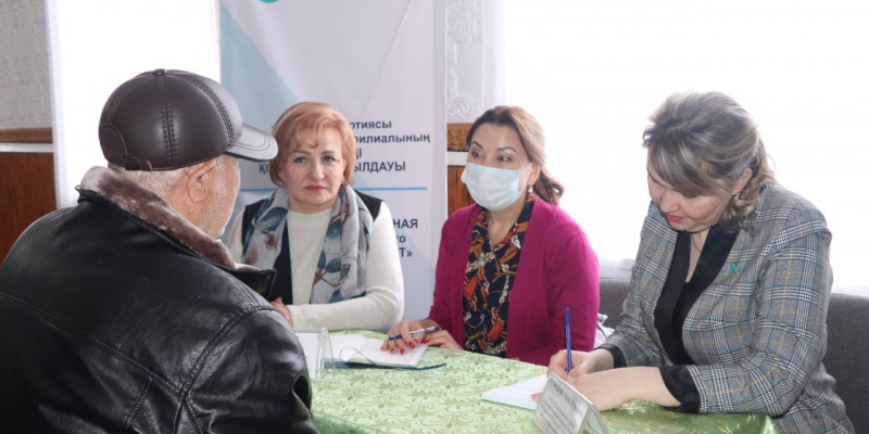 ШҚО-да AMANAT партиясының өкілдері ауыл тұрғындарының мәселелерін тыңдады