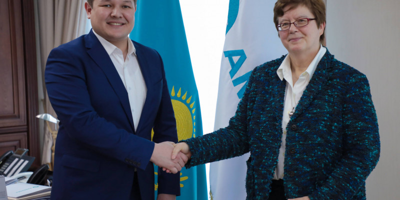 Асхат Оралов Германияның Қазақстандағы Елшісімен кездесті