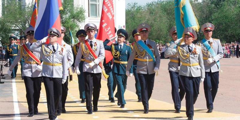 Байқоңырда Жеңіс күніне орай әскери шеру өтеді