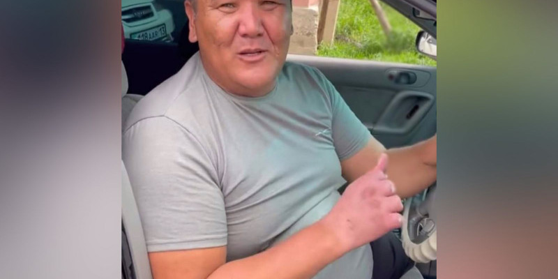 «Мотивация керек болса, міне!»: екі аяғынан айырылған азамат таксист болып жүр (ВИДЕО)