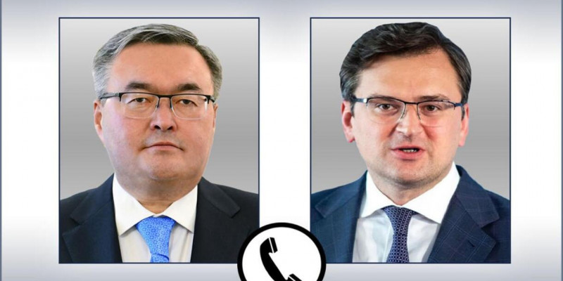 Қазақстан мен Украина СІМ басшылары екіжақты ынтымақтастық мәселелерін талқылады